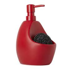 In overall, choosing the right soap dish holder can help you keep the bathroom or kitchen always in the best condition. Umbra Joey 2 In 1 Ceramic Soap Dispenser And Caddy For Dish Soap Hand Soap Or Lotion Red Walmart Com Walmart Com