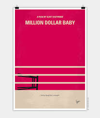 Жестокая романтика спортзалов — в оскароносной драме. No613 My Million Dollar Baby Minimal Movie Poster Chungkong