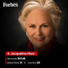 Jacqueline Mars's Instagram, Twitter & Facebook