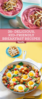 60 Easy Kid Friendly Breakfast Recipes To Start The Morning Off Right Kid Friendly Recipes Breakfast Kid Friendly Breakfasts Easy Meals For Kids