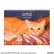 Cute Cats Photo Art Design 2021 Monthly Calendar Zazzle Com In 2020 Cute Cats Photos Photo Art Cat Photo