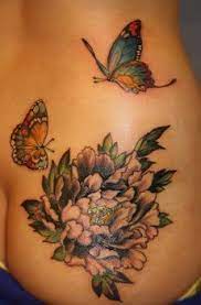Something Like This To Cover The Foolish Looking Heart On My Hip No Color And Not Butterflies Fresh Tattoo Back Tattoo Tattoos