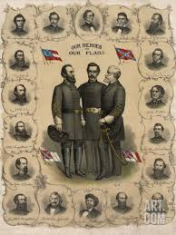 Digitally Restored Print Of The Confederate Commanders Of The American Civil War Photographic Print Civil War Generals American Civil War Confederate Generals