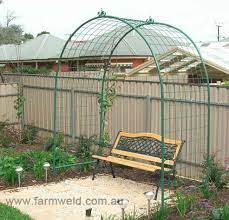 Vidaxl garden rose arch antique brown 6x3m iron outdoor patio terrace pergola. Garden Arches Rose Arbours Farmweld