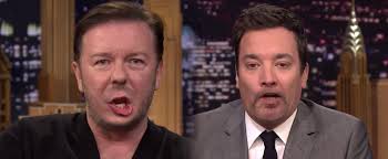 Ricky Gervais's Lip Flip