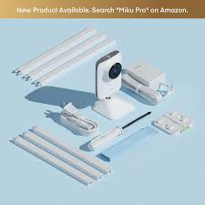 Buy Miku Smart Baby Monitor Breathing Movement Monitor Hsa Fsa Approved Real Time Breathing Sleep Tracking Hd Video Audio Night Vision Two Way Talk Sound Humidity Temperature