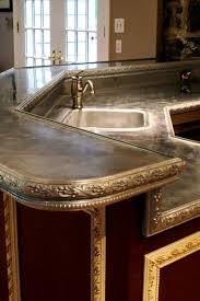 Since the metal is so soft and so reactive, it will definitely show marks, scratches, etc. Top Trends In Metal Surface Countertops Countertop Guides