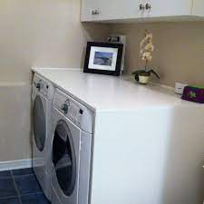 Table Top On Washer And Dryer 40 Best Investment Ever No More Socks Falling Behind Laundry Room Design Laundry Mud Room Laundry Closet
