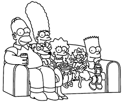 Desenhos para colorir e desenhos para pintar. 50 Desenhos De Simpsons Para Imprimir E Colorir Dicas Praticas