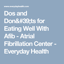 Pin On A Fib Diet