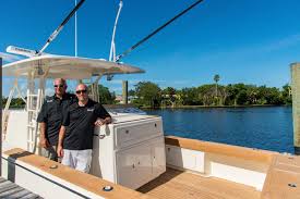 The first crew was comprised of larry and his sons tony, dominic, and angelo. 37 Bonadeo Custom Carolina 2020 Hmy Yachts
