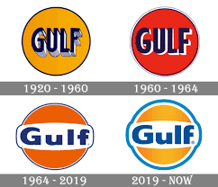 Noun we dipped our feet in the warm waters of the gulf the great gulf of time and space that separates us from the first inhabitants of north america verb with the administration gulfed by so many real problems, it's absurd for the president to concern himself with. Gulf Oil Logo And Symbol Meaning History Png