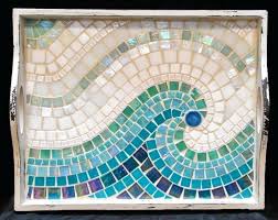 Best Images About Cool Mosaic Ideas On Wall Designs Pattern Simple Design Mosaic Waves Mosaic Crafts Mosaic
