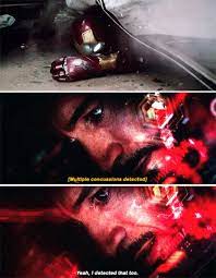 Multiple Contusions Detected Tony Stark And Friday Civil War Marvel Superheroes Marvel Marvel Jokes