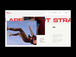 Red Planet Meet Us Page Animation By Zhenya Rynzhuk Dribbble Dribbble Agency Website Design Minimal Website Design Web Design