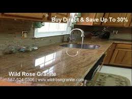 We can restore them to like new again at a fraction of the cost of replacement! Granite Countertops Edmonton Ab Kitchen Countertops Edmonton Ab Wild Rose Granite Youtube