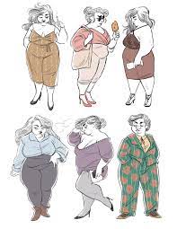 Pin On Fat Babes Char Design