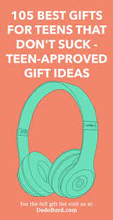 From store gift cards to various types of technology to random things like cereal marshmallows (yes, cereal marshmallows), check out what gifts teens are actually wishing for this year. 105 Christmas Gifts For Teens That Don T Suck Teen Approved Gift Ideas Dodo Burd