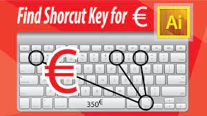 How To Type Euro Sign/Symbol In Illustrator Cc | Keyboard Shortcut Key For  Typing Euro Sign - Youtube