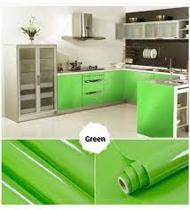A kitchen cabinet makeover is a great way to refresh the space without the expense and disruption of a full kitchen remodel. Shiny Contact Paper Pvc Waterproof Self Adhesive Wallpaper Wardrobe Kitchen Cabinet Diy Furniture Renovation Wall Stickers Decor Vinyl Wall Stickers Wall Stickervinyl Wall Aliexpress