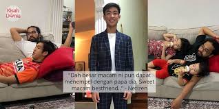 Jarang Anak Bujang Menempel Dekat Ayah Netizen Puji Bonding Keluarga Jozlyn Bond