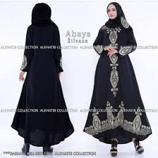Dan semoga allah selalu memberikan anugerah. 25 Ide Gamis Abaya Hitam Bordir Terbaru Alkhatib Cillection Hitam Legging Wanita