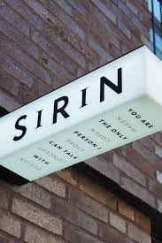 Exterior Signage For Sirin A Design Concept Store In Copenhagen Shop Signage Cafe Signage Store Signage