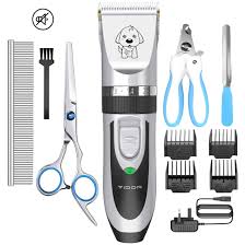 The bravura clipper is definitely one of my top preferences because due to it being possibly the quietest one on the market. Yidon Dog Clippers Cordless Dog Grooming Clippers Low Noise Quiet Rechargeable Pet Hair Trimmer Professional Dog Grooming Kit With Scissors Combs Best Shaver For Dogs Cats Pets Upgraded Version Buy Online In Jersey At Jersey Desertcart Com