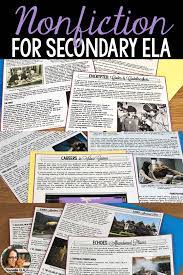 Middle School Nonfiction Passages Nonfiction Reading Passages Reading Passages Nonfiction Reading