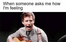 Jake Peralta Playing Guitar Screaming Meme Template