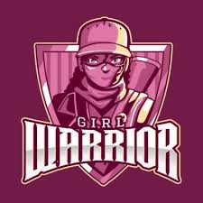 Placeit Logo Maker Featuring A Female Warrior With A Mouth Mask In 2020 Logo Maker Warrior Woman Warrior