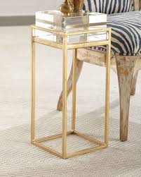 John Richard Collection Carlyle Glass Block Side Table Side Table Glass Blocks John Richard Collection