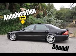 Mercedes Benz S320 W220 0 100km H Acceleration Sound Youtube