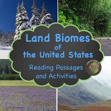 Land Biomes Of The United States Six Informational Reading Passages Tpt Explores Non Fiction Reading Passages Science Classroom Biomes