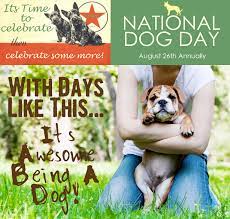 International dog day is observed annually on august 26. August 26 National Dog Day Rhapsody In Books Weblog