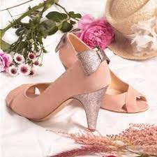 Escarpins Rose Poudre Et Paillettes Chaussures Rose Poudre Mariage Escarpin Mariage Escarpin Rose Poudre