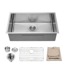 Resilient and easy to clean noisedefend. Kraus Single Bowl Kitchen Sink 31 5