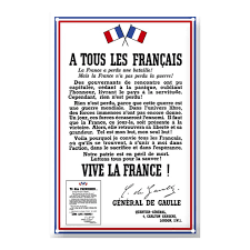 Vendredi 18 juin en fin de matinée, devant le monument aux morts de nolay, la cérémonie d'hommage de l'appel du 18 juin 1940 du général de gaulle sur les ondes de la bbc s'est déroulée dans le respect des mesures sanitaires en très petit comité. Plaque A Tous Les Francais Appel Du 18 Juin Email Replica