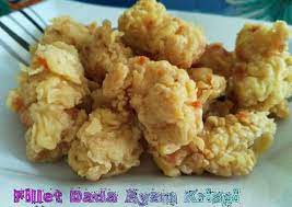 Resep Fillet Dada Ayam Crispy Oleh Qaisara Olshop Recipe Resep Dada Ayam Resep Masakan Makanan