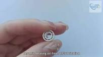 High Speed Miniature Fishing Wheel Ceramic Bearing MR105 Deep Groove Ball Single Row Full Ceramic Bearing