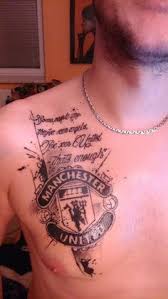 Graffiti tag mens shoulder tattoo design. 34 Manchester United Tattoo Ideas Manchester United Manchester The Unit