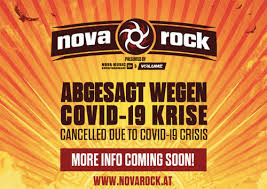 Jetzt tickets bei eventim sichern und nova rock live erleben. Nova Rock 2020 Abgesagt