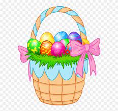Transparent Easter Basket Png Clipart Picture Easter Egg Basket Cartoon 178397 Easter Egg Basket Easter Baskets Easter Bunny Basket