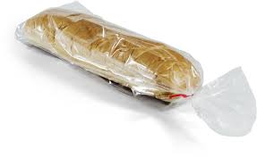 1 mil plastic wicketed bread bags
