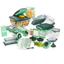 Genius game accessories kitchen for cut food nicer dicer fusion 16 pz. Nicer Dicer Chef Tomaten Und Gemuseschneider Mit Glasschussel
