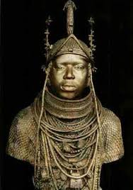 King Oba Of Benin Bronze Bust African Sculptures African Royalty Art