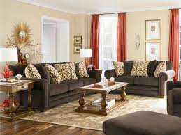 Attractive Living Room Sofa Designs Decorating Ideas With Dark Grey Sofa Set And Brown Patter Brown Living Room Decor Brown Living Room Brown Couch Living Room