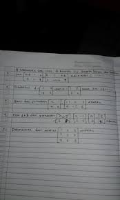 Contoh soal matriks kelas 11 smk. Matriks Kelas 10 Smk Brainly Co Id