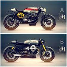 nieuwe moto guzzi cafe racer ontwerp fiets doc jensen guzzi doc jensen guzzi カフェレーサー カスタムバイク カフェレーサーバイク