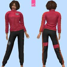 Entdecke rezepte, einrichtungsideen, stilinterpretationen und andere ideen zum ausprobieren. Second Life Marketplace Mufc Weiblich Trainingsanzug Mesh Boxed